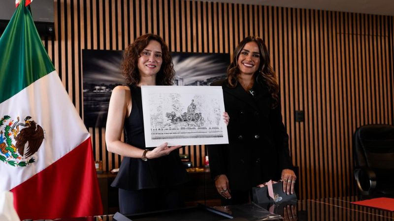 Isabel Díaz Ayuso inicia gira en México y firma acuerdo de colaboración con alcaldesa de Cuauhtémoc 