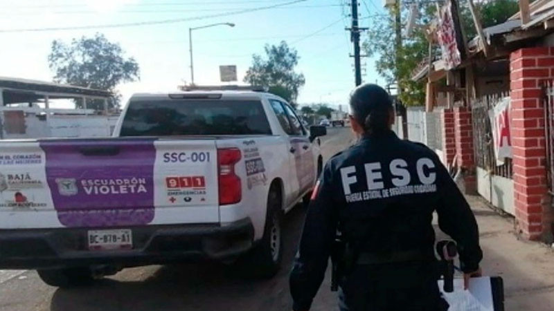 Comando armado ataca a patrulla estatal en Baja California 