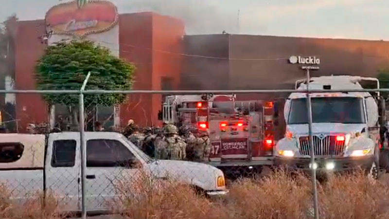Incendian casino en Culiacán, Sinaloa; hay un muerto y dos heridos 