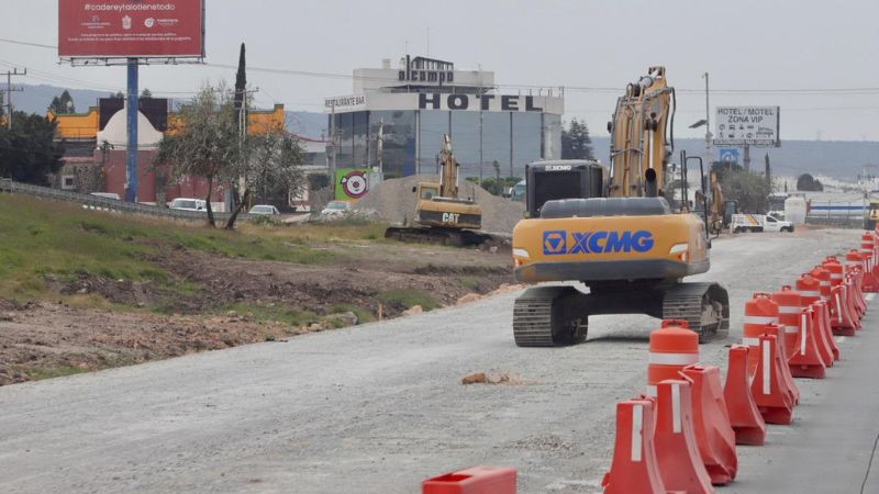 Obras en ambos sentidos de la carretera 57 agudizará el tránsito vehicular: Mauricio Kuri  