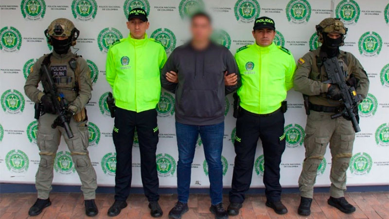Detienen en Colombia a presunto operador financiero de grupo delictivo de Sinaloa; será extraditado a EU 
