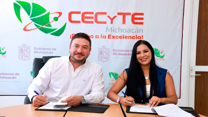 Firma convenio de colaboración la FECC con el CECyTE para prevenir actos de corrupción 