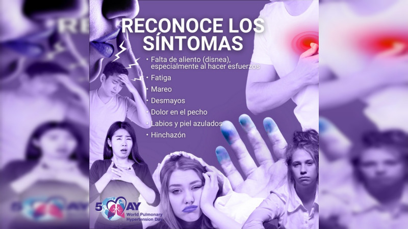 Promueve SESA Querétaro la detección oportuna de la Hipertensión Pulmonar 