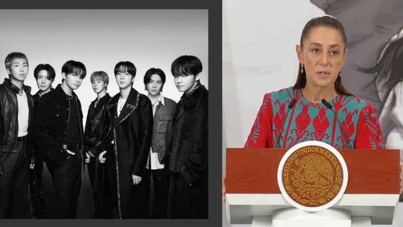 BTS en Palacio Nacional: Sheinbaum anuncia encuentro con la banda este miércoles y desata euforia 