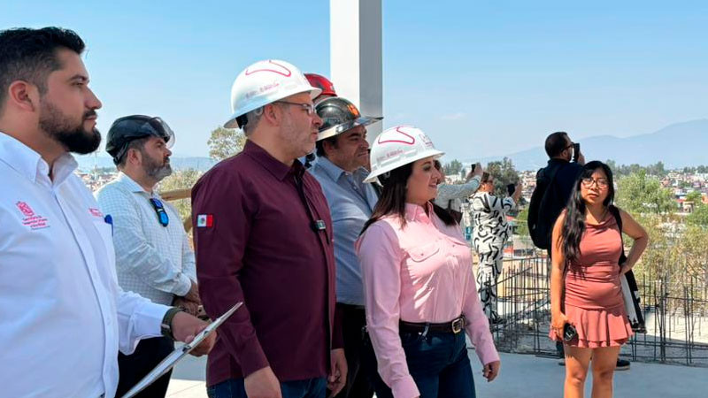 Primer bucle del teleférico de Morelia se inaugura este septiembre, compromete Bedolla 