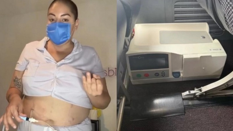 Activista en etapa terminal logra volver a casa tras polémica en el AIFA, pero denuncia viaje “inhumano” 