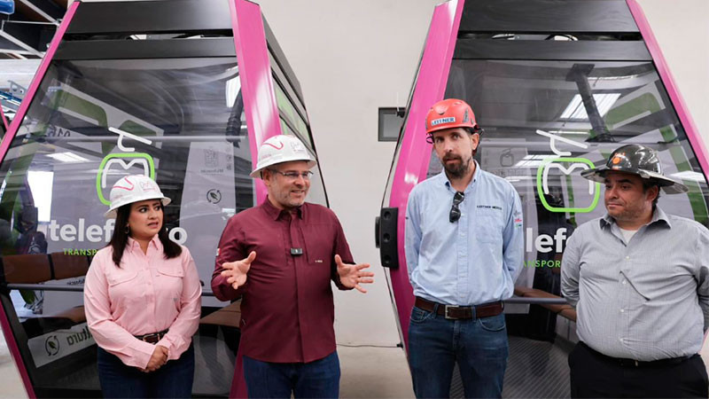 Morelia estrenará en septiembre primer tramo del teleférico: Bedolla 