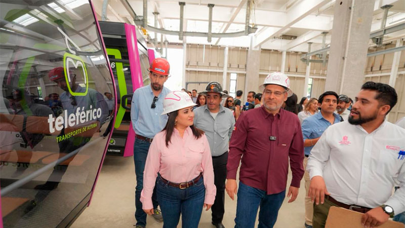 Teleférico de Morelia, con capacidad para 46 mil pasajeros: Gladyz Butanda 