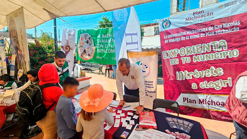 UMSNH contribuye a la reconstrucción del tejido social en las comunidades michoacanas
