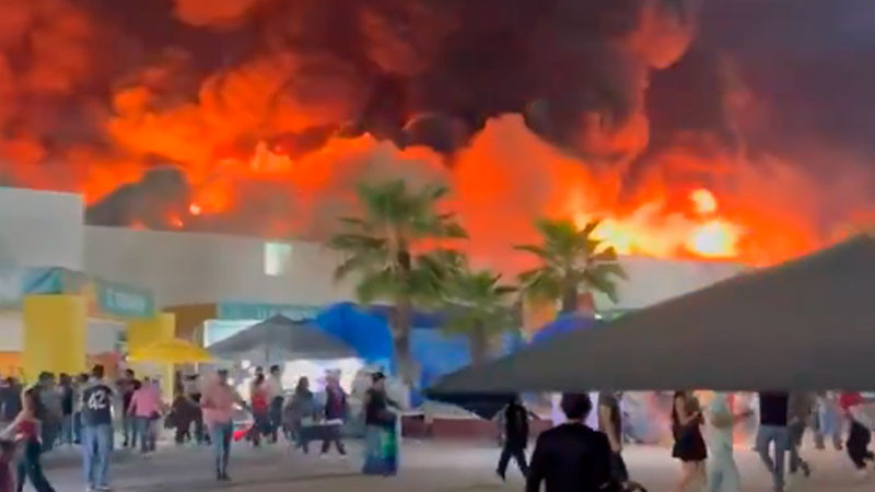 Incendio en Feria de Tabasco deja al menos 5 muertos 