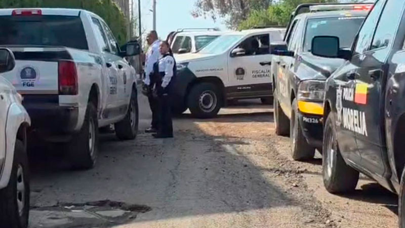Balacera en colonia El Durazno, en Morelia, Michoacán deja un muerto y dos heridos  