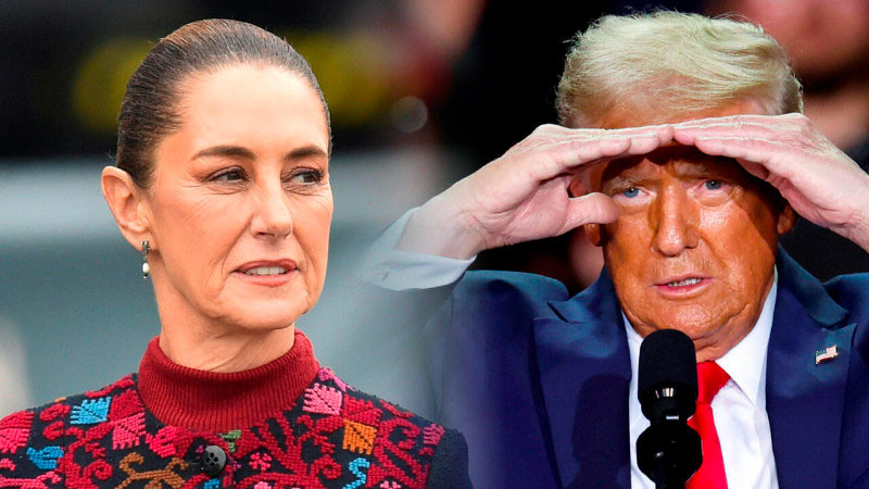 Sheinbaum responde a amenaza de intervención de Trump; asegura que su gobierno combate al crimen organizado 