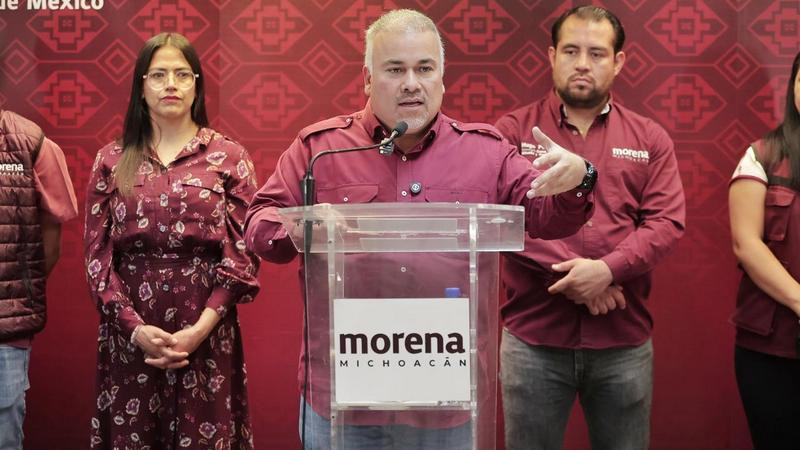“Con México se coopera, no se amenaza”: Morena Michoacán, respalda a la Presidenta Claudia Sheinbaum ante nueva embestida de Trump 