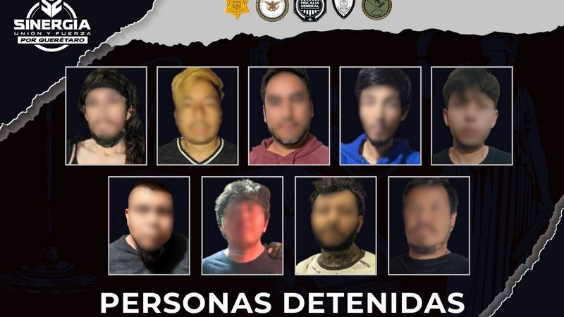 FGEQ ejecuta 11 cateos durante esta madrugada; 9 personas detenidas 