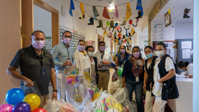 Más de mil niñas, niños y adolescentes recibieron juguetes gracias a campaña del Poder Judicial de Michoacán 