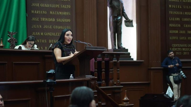 Congreso de Michoacán envía al Congreso de la Unión reforma de Adriana Campos contra explotación laboral y reclutamiento engañoso 
