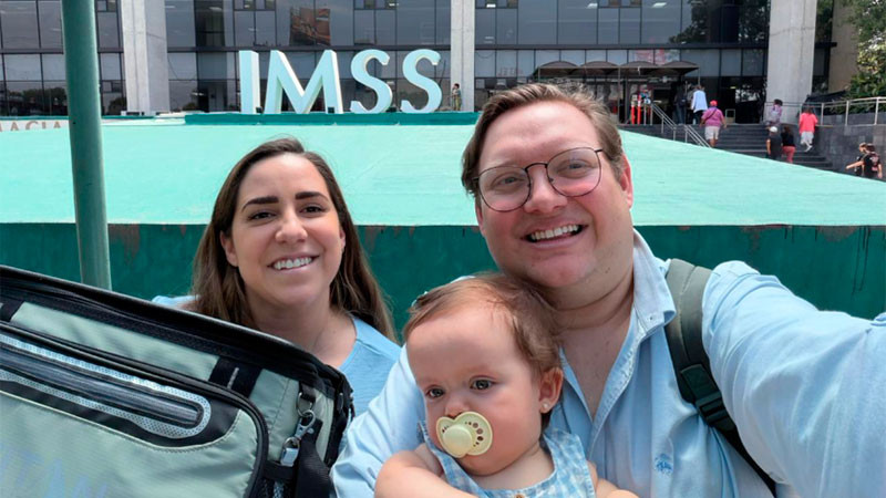 HISTÓRICO: IMSS entrega por primera vez tratamiento para acondroplasia a una bebé de talla baja 