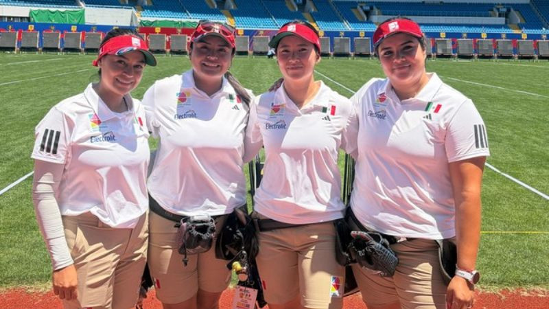 México conquista medalla de bronce en la Copa del Mundo de Tiro con Arco en Shanghái 