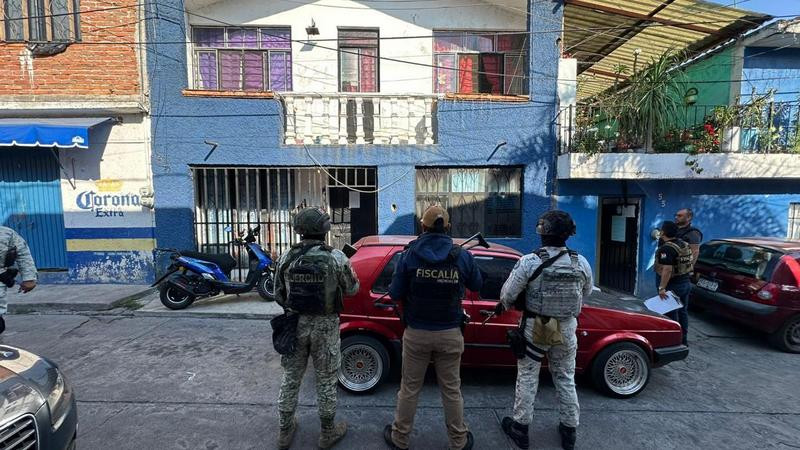 Tras cateos en Morelia, Michoacán, aseguran más de 2 mil dosis de estupefacientes 