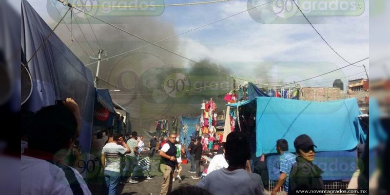 Arde mercado en Zamora, hay una herida y cuantiosos daños materiales  - Foto 2 