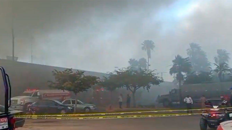 Aumenta a 6 el número de víctimas por el incendio en Plaza Fiesta Las Palmas de Los Mochis, Sinaloa  