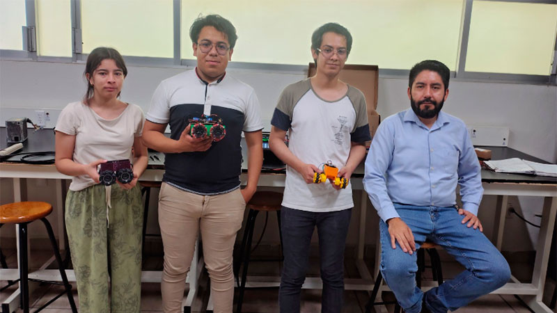 Nicolaitas destacados en Robótica con miras a participar en la Copa Futbot MX 2026 