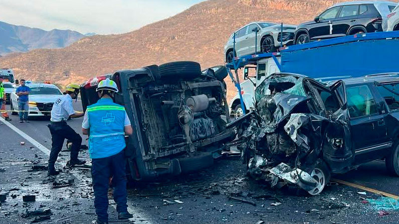¡Trágico! Accidente en la Siglo XXI, siete personas pierden la vida 