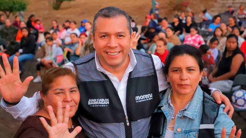 Cuidar a las madres morelianas es brindar servicios públicos de calidad: JC Barragán 