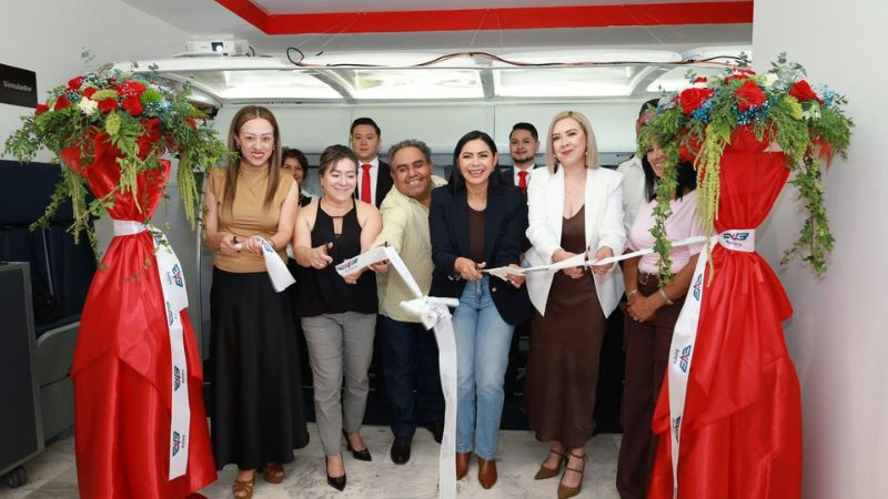 Araceli Saucedo destaca impulso a la formación aeronáutica con inauguración de primera escuela de aviación en Michoacán 