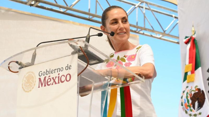 Sheinbaum firma restitución de tierras al pueblo Yaqui y anuncia plan para fortalecer agricultura y pesca en Sonora 