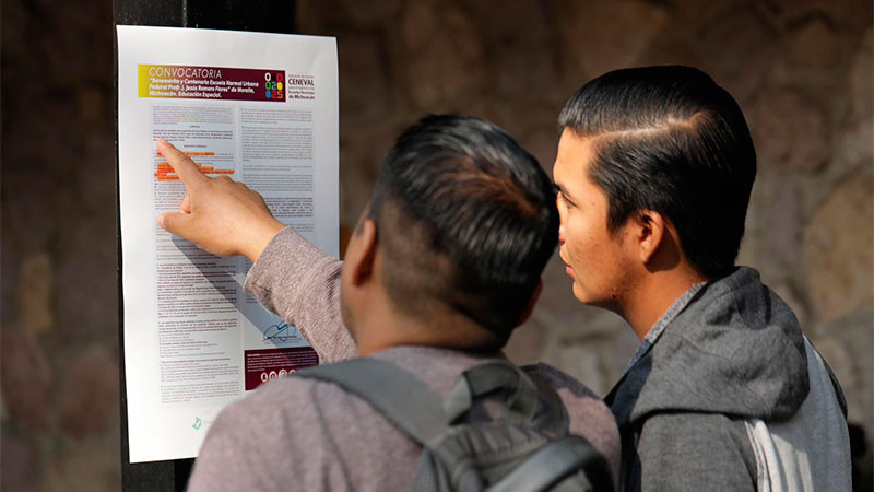¡Que no se te pase! Mañana inicia la entrega de fichas para Escuelas Normales de Michoacán 