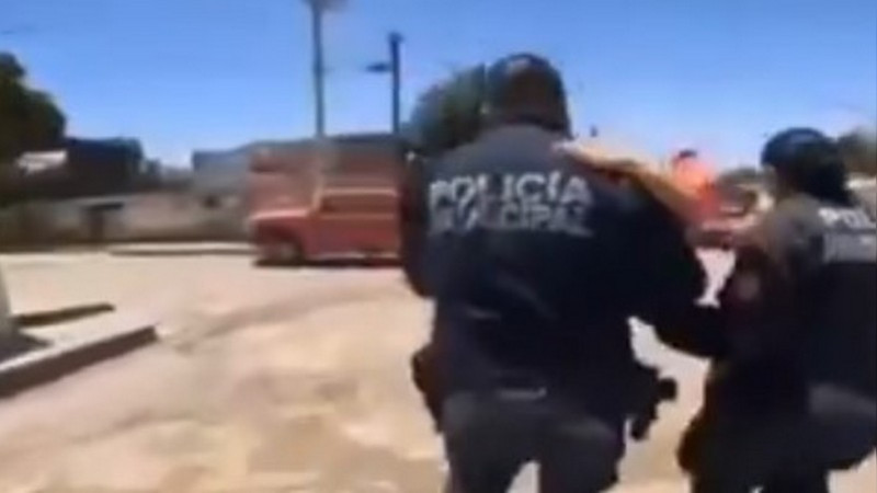 Policías salvan a niña tras picadura de araña viuda negra en Hermosillo 