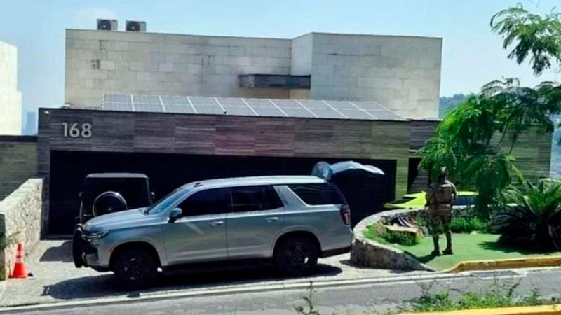 Marina catea residencia ligada a "El Señor de los Buques", en Nuevo León 