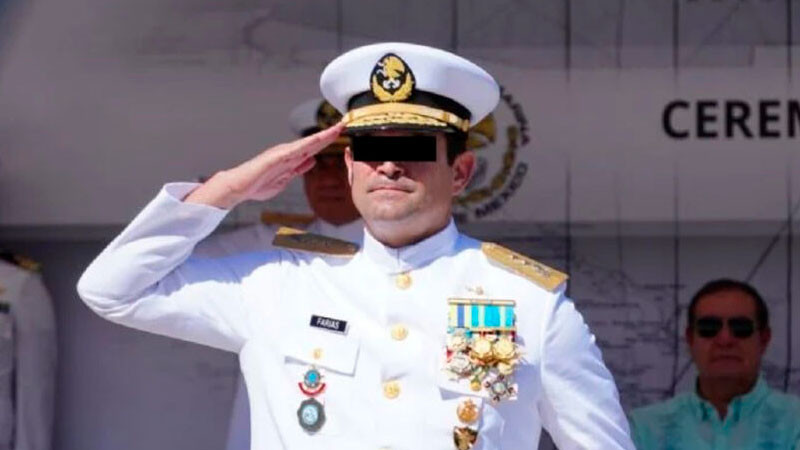 Vicealmirante Farías envía nueva carta a Sheinbaum; insiste en que no hay pruebas en su contra 