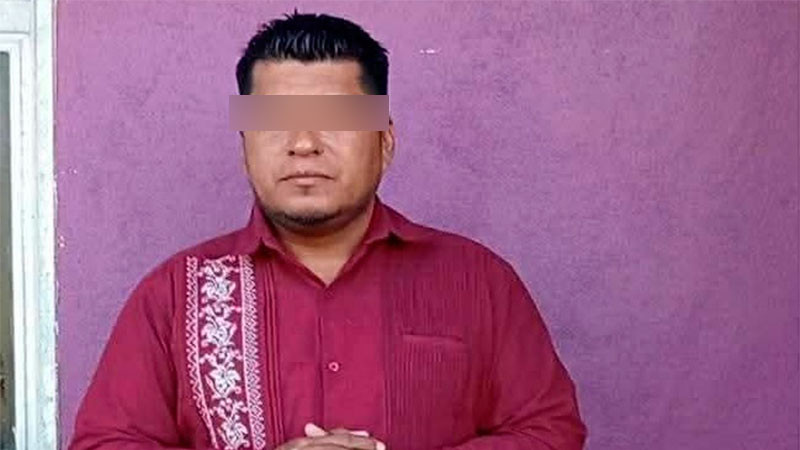 Detienen al alcalde de Santa María Chilchota, Oaxaca, por los delitos de extorsión agravada y tentativa de homicidio 