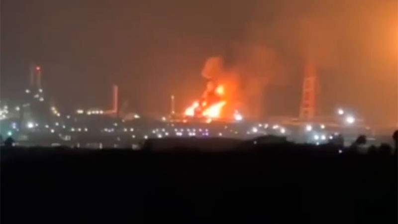 Se registra una explosión en la refinería de Salina Cruz, Oaxaca; hay 8 personas heridas 