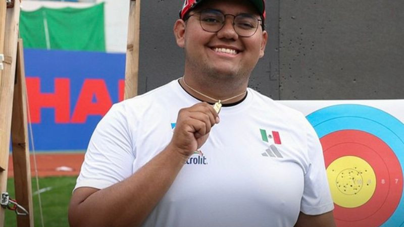 El mexicano Sebastián García gana oro en la Copa del Mundo de tiro con arco en Shanghái 