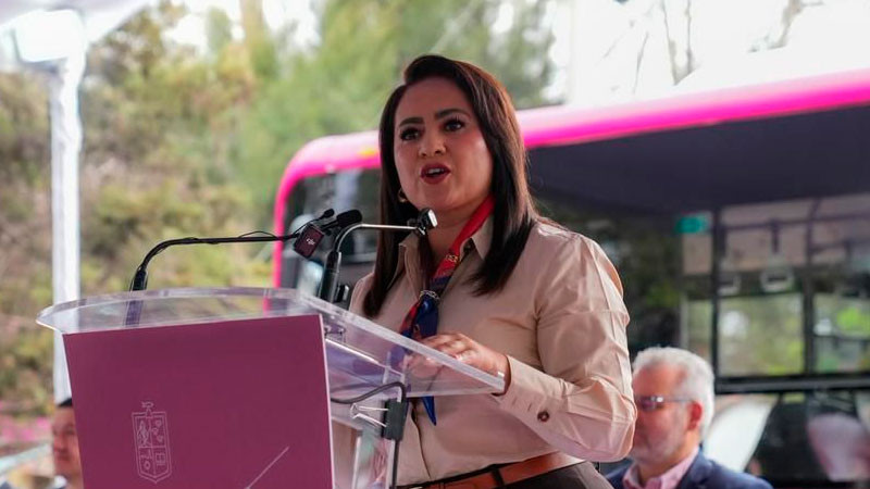 Morebús devolverá tiempo y bienestar a familias de Morelia: Gladyz Butanda 