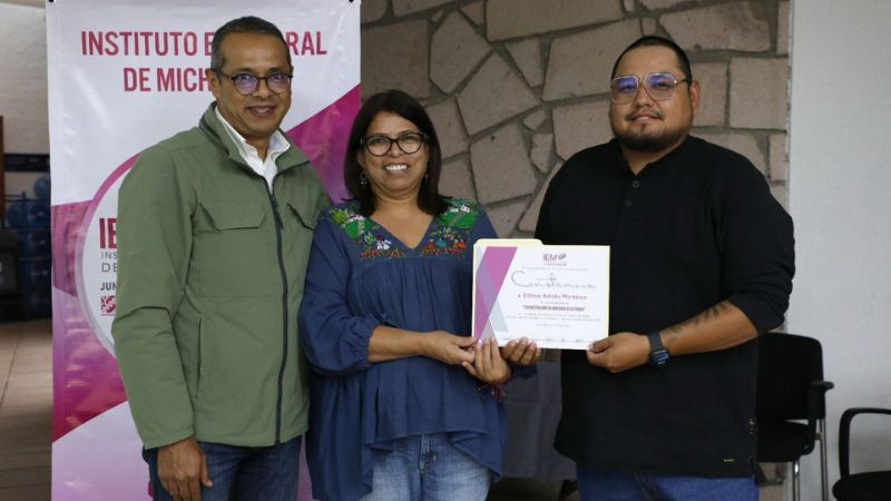 Imparte IEM capacitación a Movimiento Ciudadano a solicitud del partido político 