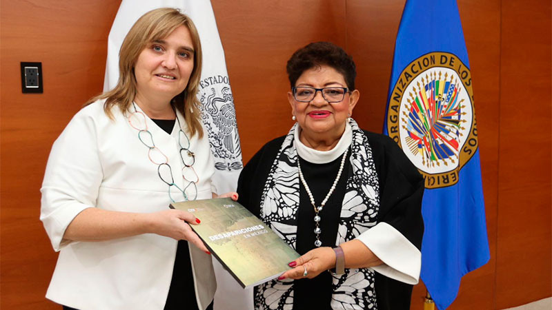 Reforzarán cooperación la FGR y la CIDH para atender problemática de las desapariciones de personas en México  
