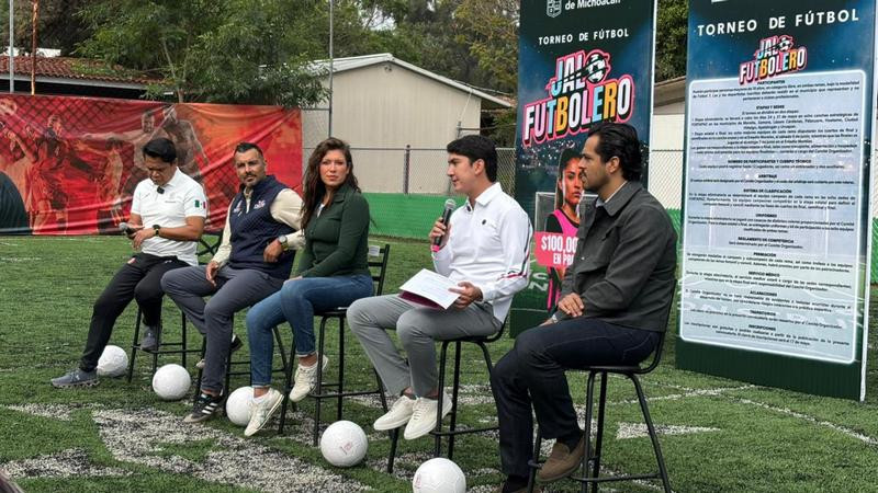 Gobierno de Michoacán realizará torneo de futbol previo al mundial, habrá 100 mil pesos en premio 