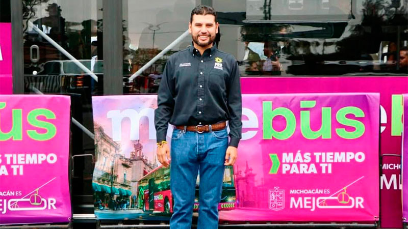 Morelia da paso a una nueva etapa de movilidad con el arranque del Morebús: Octavio Ocampo 