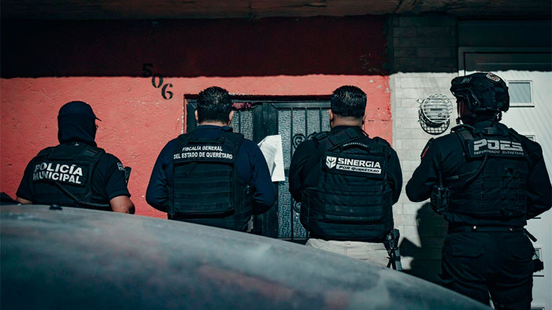 Aumenta Fiscalía de Querétaro hasta en un 50% la ejecución de cateos  