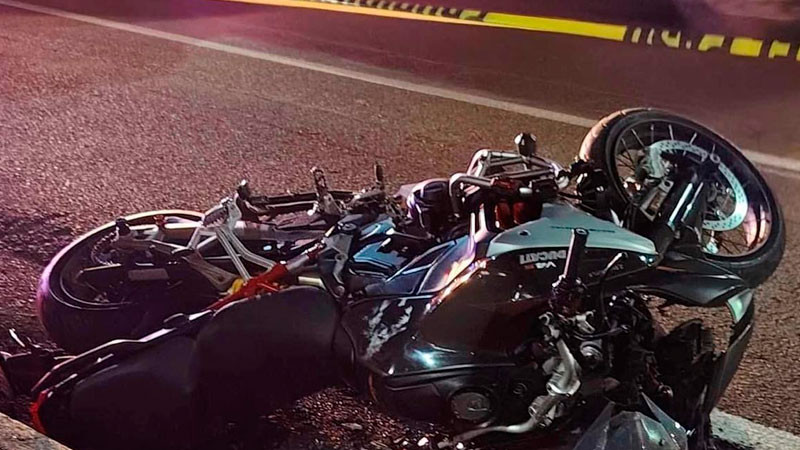 Motociclista pierde la vida en accidente en Morelia, Michoacán  