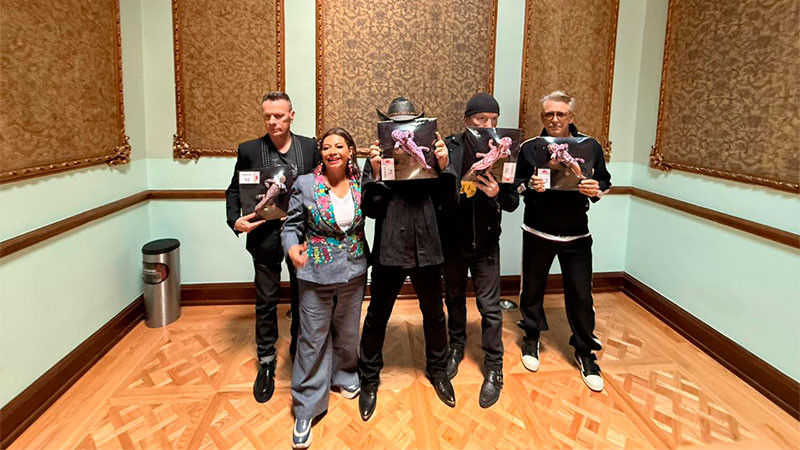 Invita Clara Brugada al grupo U2 a dar un concierto en el Zócalo de la CDMX