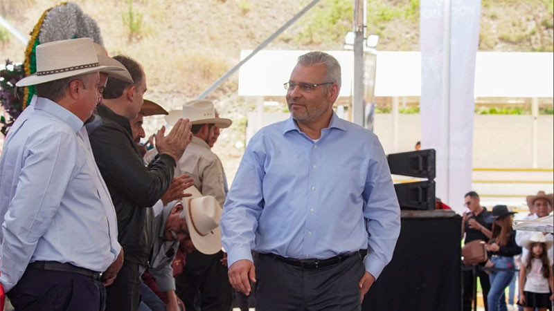 Inaugura Bedolla la Expo Ganadera 2026; venderán 300 cabezas de ganado con subsidios elevados 