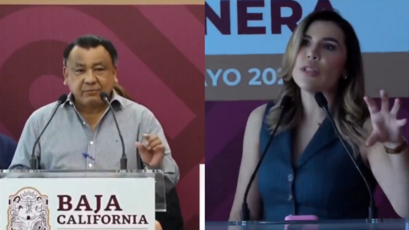 Marina del Pilar hablaba de los “no apagones” en Mexicali y se fue la luz en plena conferencia 