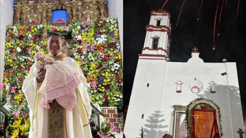 Sujetos armados irrumpen en parroquia de Edomex; golpean y amarran a sacerdote para asaltarlo 