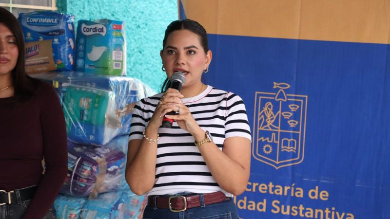 Solidaridad de los michoacanos llega al Hogar Cristo Abandonado; se entregaron 3 mil 600 pañales 