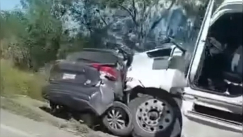 Fatal accidente paraliza carretera Victoria-Matamoros en Tamaulipas 